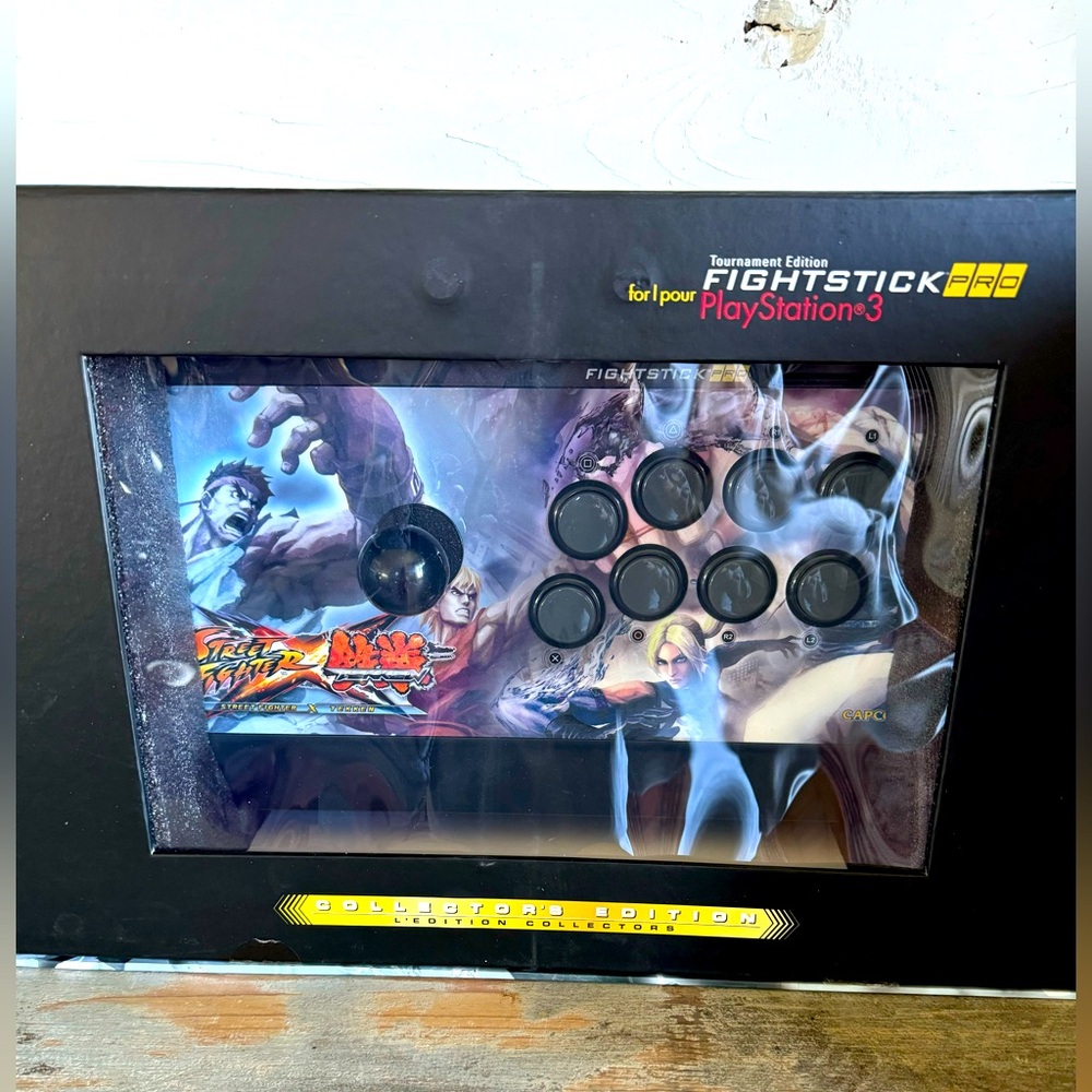 (SOLD) Like New PlayStation 3 Mad Catz Street Fighter X Tekken Fight Stick Pro